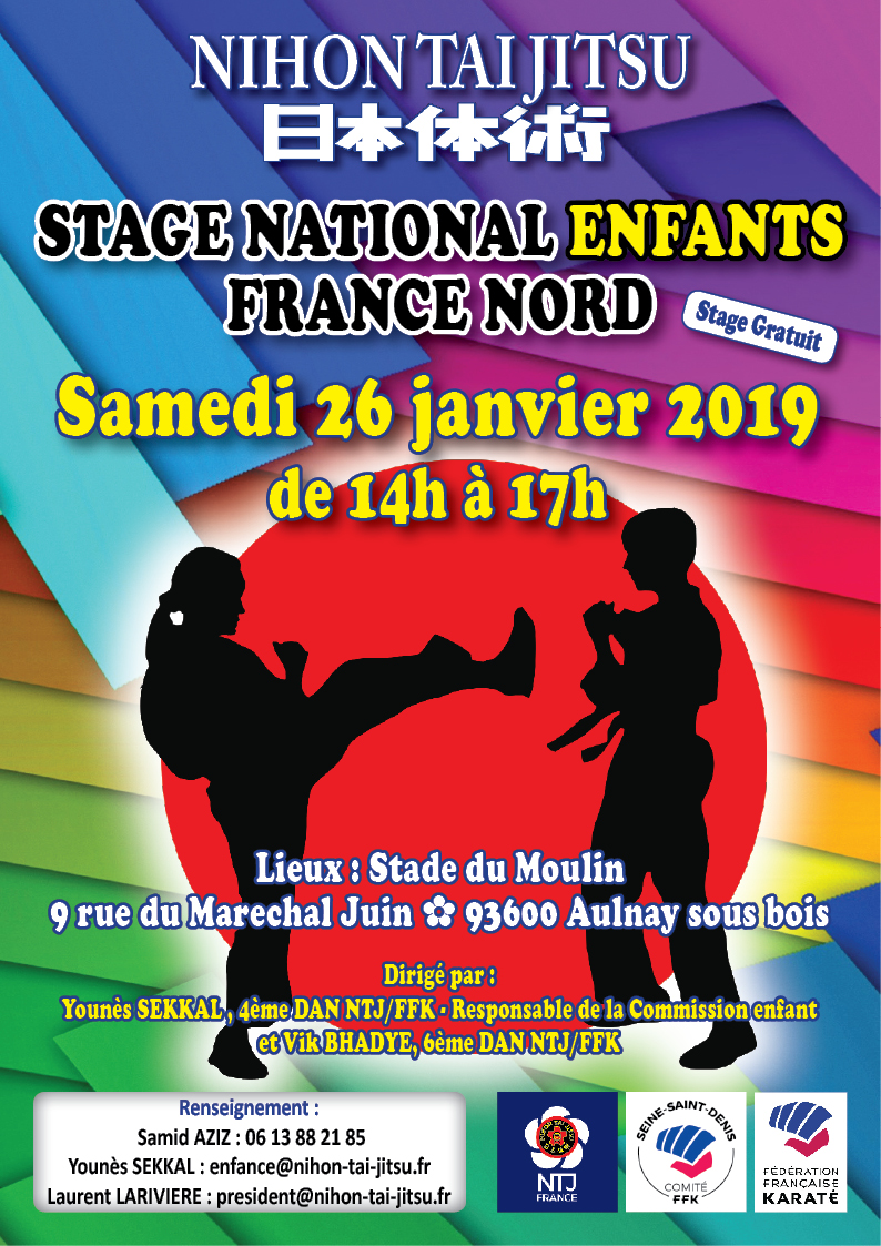 Affiche No10 Stage Enfants 2019 BR